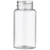 150 cc Clear PET Plastic Round Packer Bottle 38-400 Neck Finish