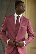 Couture 1910 Men’s Power Stretch Suit – Brick
