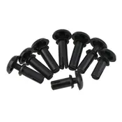 1000 Pcs Nylon Plastic R Type Expansion Rivet Nut Tool Free Slick Setup Rock Solid Quick Lock For Thin Materials Premium Grade Industrial Strength Heavy Duty Shock Resistant Diy Hardware Fasteners No Sweat Installation