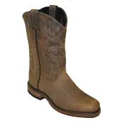 Abilene Coleman 11″ Dakota Tan Square Toe Men’s Western Boot-6725