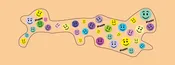 Doc Band Wrap With Smiley Faces and Happy