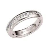Platinum diamond eternity band