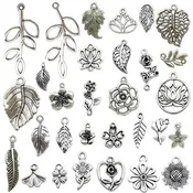 🌿 Leafy Little Wonders & Blooming Charms 40 Pieces🌿