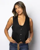 Black Bull Denim Traditional V-Neck