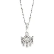 14K Chandelier Diamond Pendant