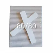 All Nail File Jumbo 80/80 Zerba 50 pc #F515