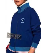 9-1-1 Trapped Aisha Hinds (Hen) Blue Jacket