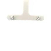 1.01cttw I/VS1 GIA Diamond Studs in 18K White Gold