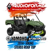 2014+ Yamaha Viking Stereo Tops (2-Door)