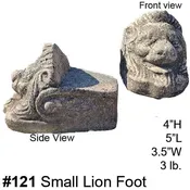 #121 Small Lion Foot
