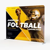 10ft Straight Tension Fabric Displays