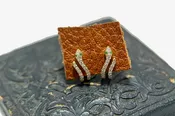 14k Diamond Snake Wrap Stud - Single Earring