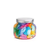 19oz Rainbow Watercolor -volcano scent