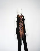 7 Way Scarf - Red — Darci's