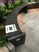 Wine Barrel Wood Bench — Bu-Kai Design