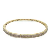 14k Gold Diamond Bracelet Bangle