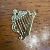 Brass Irish Brigade hat Pin
