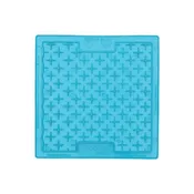 LickiMat Buddy Dog Slow Feeder Mat, Turquoise, 8-in x 8-in (Size: 8-in x 8-in)