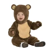 Amscan Cuddly Teddy Bear Infant Costume, 18-24 Months (8409429)