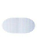 6XS Studio Gingham Placemat, Sky Blue