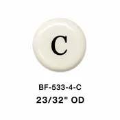 23/32″ OD Ceramic Index Button – C