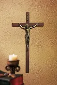10" MAPLE CRUCIFIX