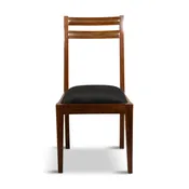 NAOF - Luxury Dining Chair – Handmade Soild Rosewood & Black Velvet - Set of 8