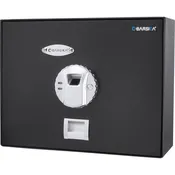 0 23 Cu Ft Top Opening Biometric Security Safe - Black