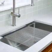18" Stainless Steel Roll Mat (LRM-18) - Workstation Sink Accessory