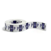 BCCR Bar Style Color-Coded Alphabetic Labels, A-Z Rolls