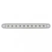 10 LED 6.5" S/T/T STRIP RED/CLR
