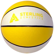 Sterling Athletics Gold/White Indoor/Outdoor Rubber Basketball