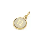 Alex and Ani Initial N Chain Station Charm Gold (Free Shipping/All Sales Final)
