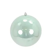 100 Mm Seamless Plastic Ball Ornament - Light Green