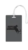 612 My Home State Massachusetts Luggage Tag