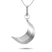 Calvin Klein Downtown Stainless Steel Hat Brim Pendant Necklace KJJCMP000400