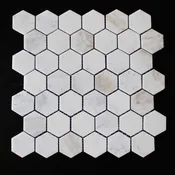 Alaska White Marble Mosaics