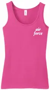 Air Force Ladies Dark Fuchsia Tank(LG)