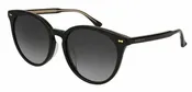 Gucci Black Grey Gradient Women's Sunglasses GG0195SK 001