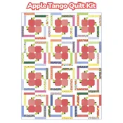 Apple Tango Custom Quilt Kit With Fruit Salad by Corey Yoder of Coriander Quilts | Quilt Size 72” x 96"