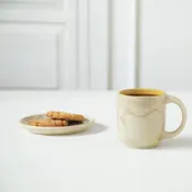 Amber Love Ceramic Coffee Mug – 350 ml