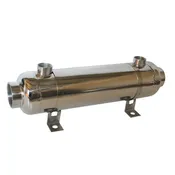 Boat Engine Oil Coolers  2 1/2" & 1 1/4" BSPT, GL Type Transmission Oil Cooler for Fresh Water, Seawater