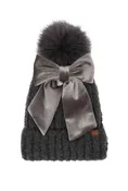 3-In-1 Beanie With Pom