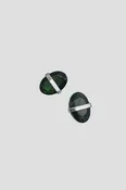 Black Opal Stud Earrings