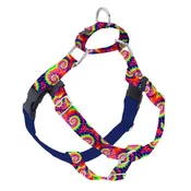 2 Hounds Design Freedom No-Pull Dog Harness - Large 1" x 28-32" - Classic Tie-Dye