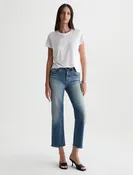 AG Brinley Crop Mid-Rise Straight Jean