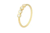 Four Diamond Wire Ring