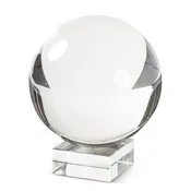 Crystal Globe on Square Base