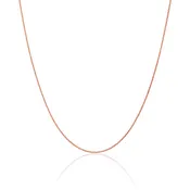 14K Rose Gold Wheat Chain