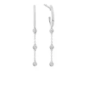 .12 CTW Diamond Hoop Earrings